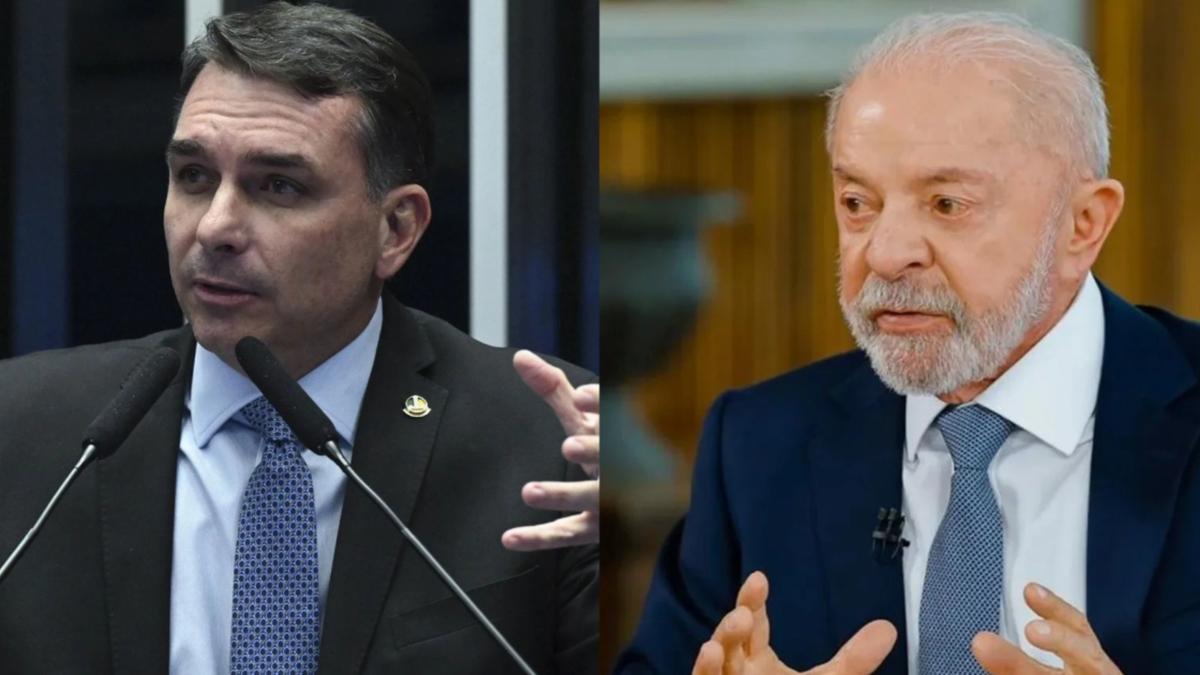 Flávio e Lula.