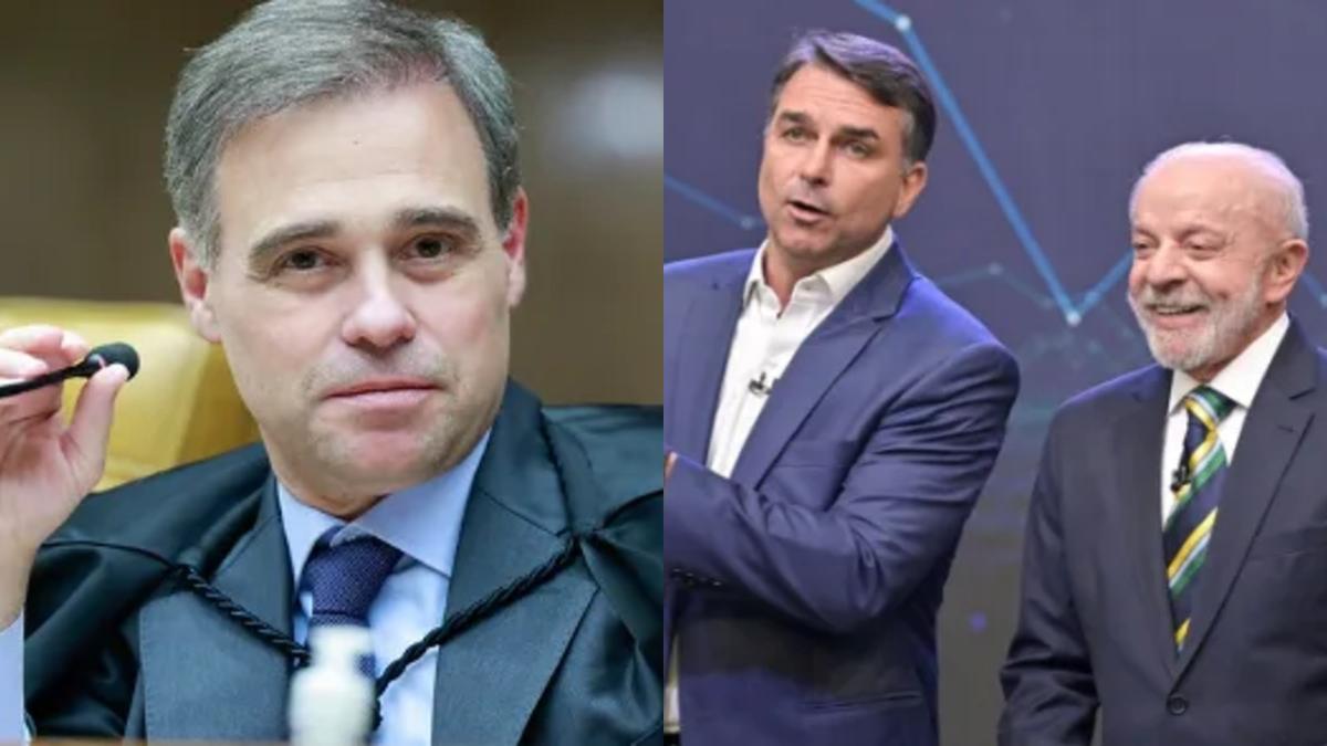 Ministro André Mendonça; Flávio e Lula