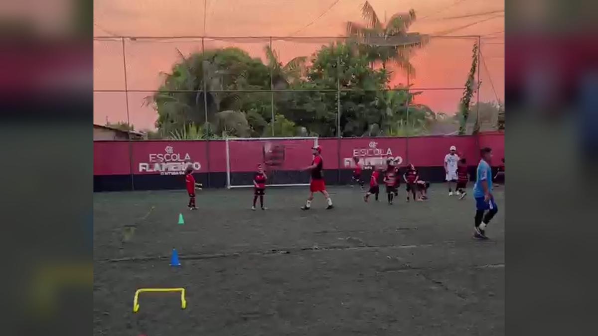 Escolinha de futebol do Flamengo em Itaituba- Rubson Vieira